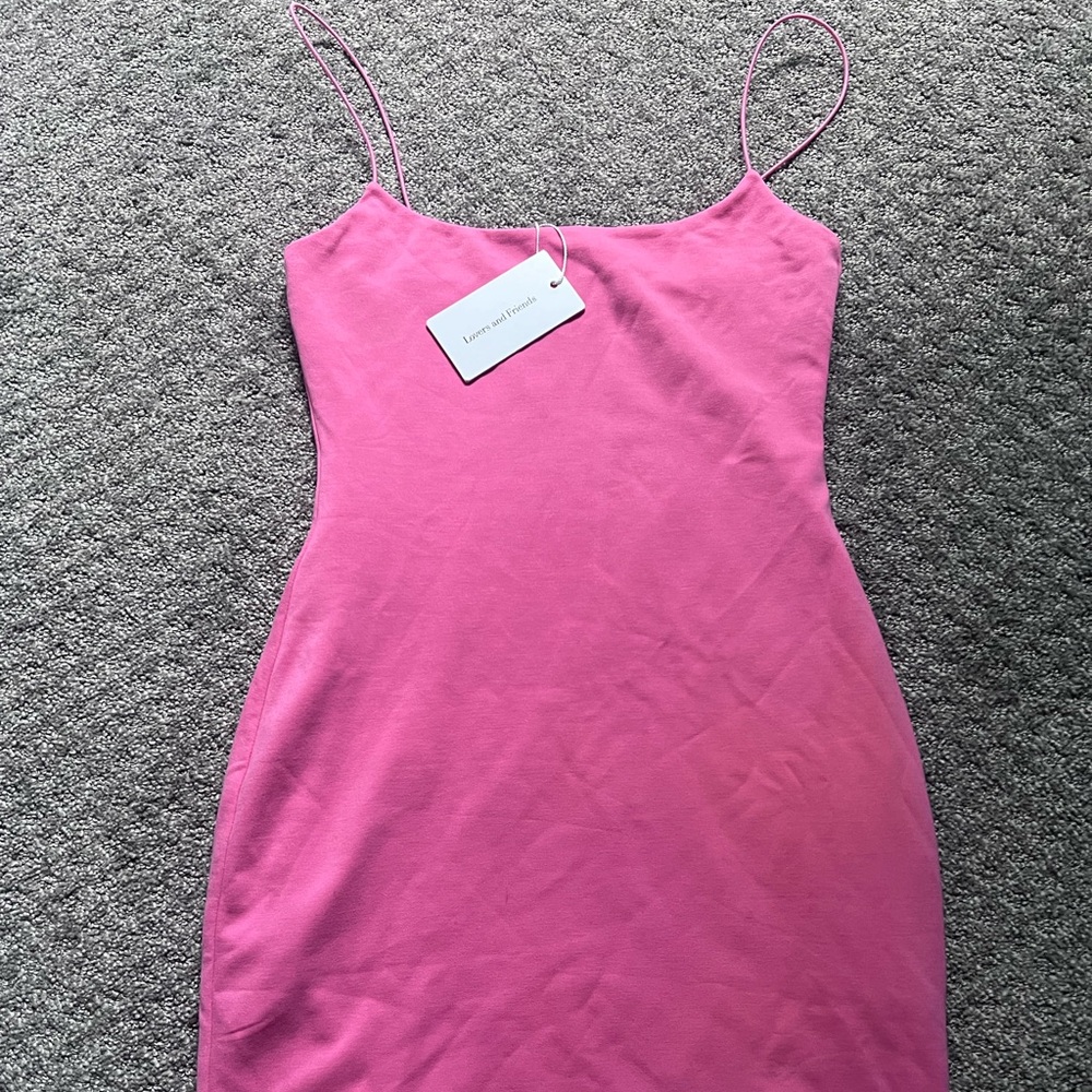 Pink bodycon dress NEW